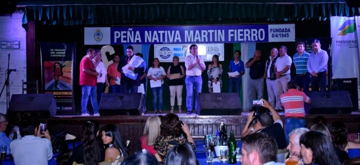 El programa de “Cultura Ciudadana” ofreció el escenario de la Peña Martín Fierro para los artistas de los 10 rubros que entrarán en competencia.