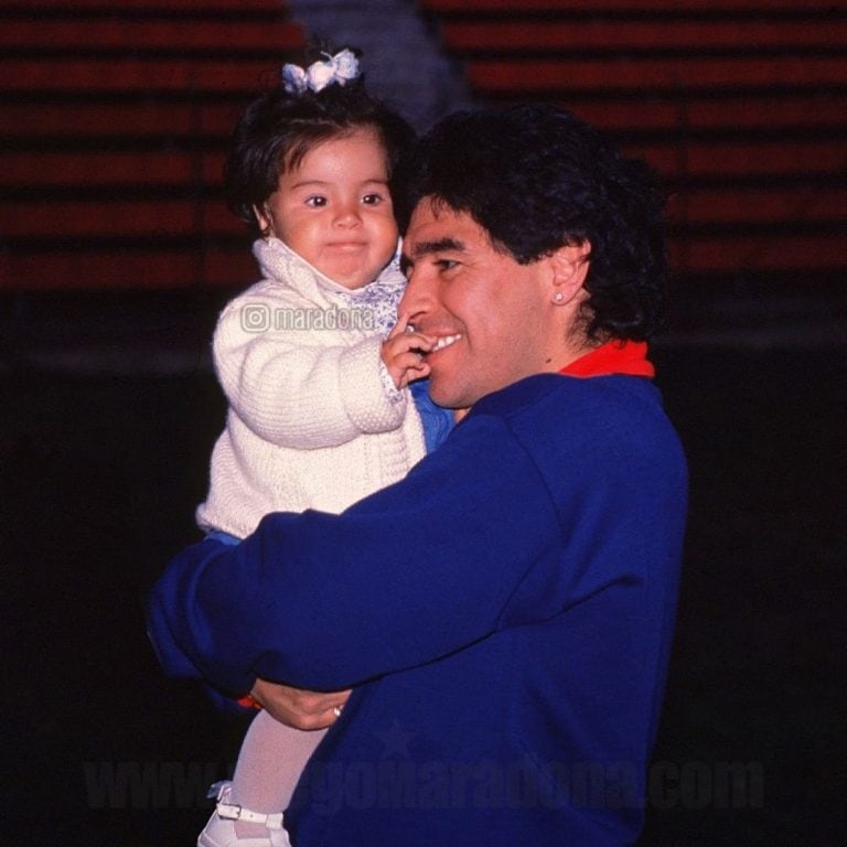 Diego Maradona le dedicó un posteo a Gianinna por su cumpleaños 31 y su respuesta emocionó a todos (Foto: Instagram)