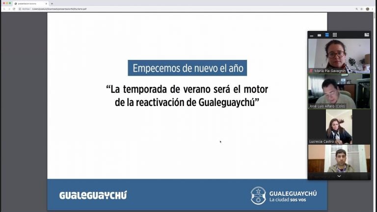 Encuentro virtual de prestadores turísticos
Crédito: MDG