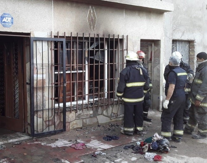 Incendio Guaymallén.