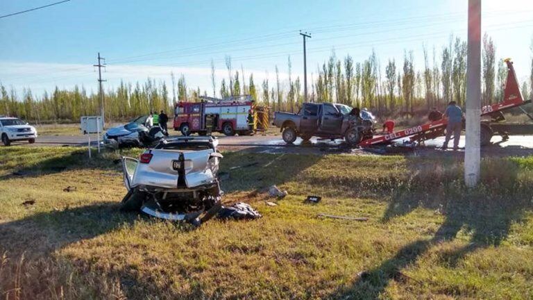 El terrible accidente enlutó tres familias de la localidad (AM 900)