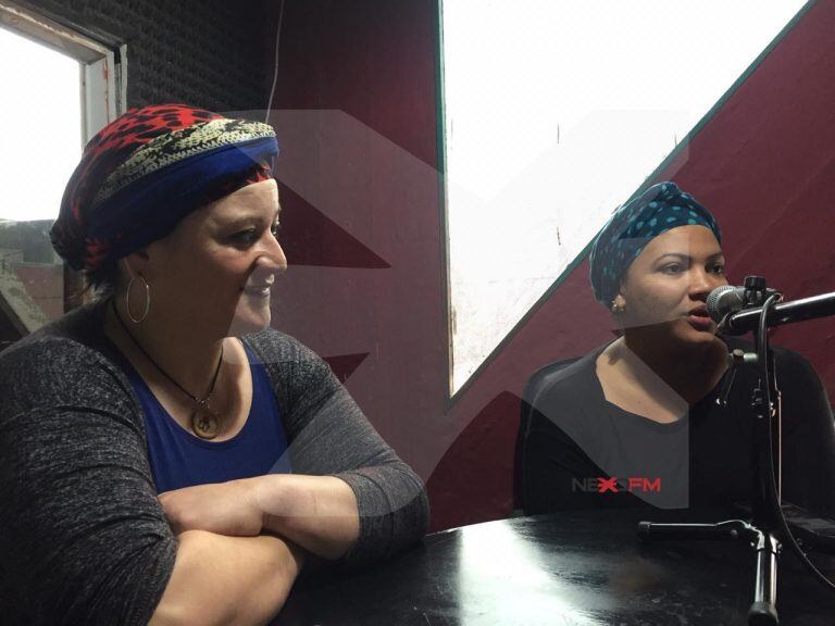 Gladys y María José de "Mulata Gourtmet" (Foto Radio Nexo)