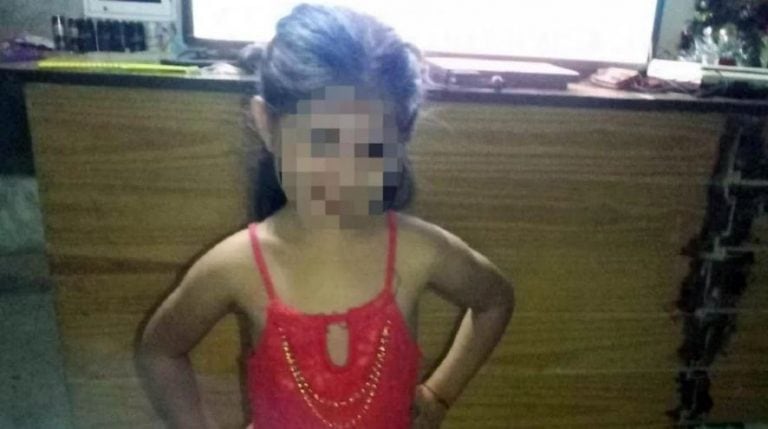 Maite, la nena de 5 años que fue alcanzada por una bala perdida en Merlo.