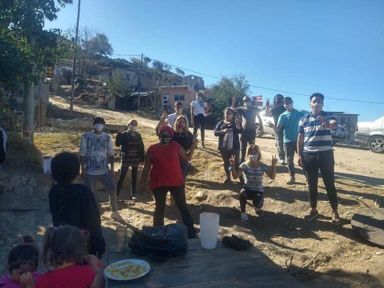 Organización "Presentes" en Carlos Paz y su balance de julio.