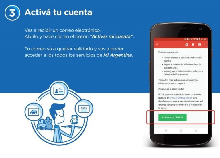 Paso 3. Activar la cuenta y validar la información