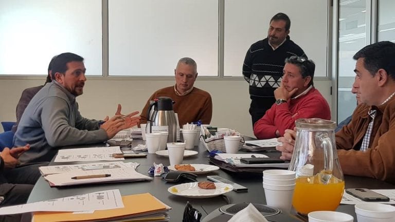 Intendentes de Sierras Chicas se reunieron con autoridades de ECOGAS (Foto: Municipalidad de Mendiolaza)