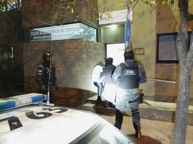 El operativo fue realizado por la Policía Antinarcotráfico en Arroyito