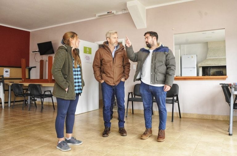 Rogelio Frigerio visita Tierra del Fuego