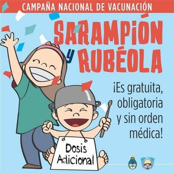 La campaña se replica cada cuatro años. El refuerzo es gratuito y sin orden médica.