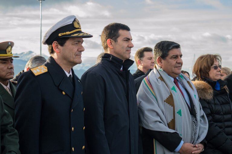 Homenaje en Plaza de Gendarmería Nacional al héroe salteño Martín Miguel de Güemes.