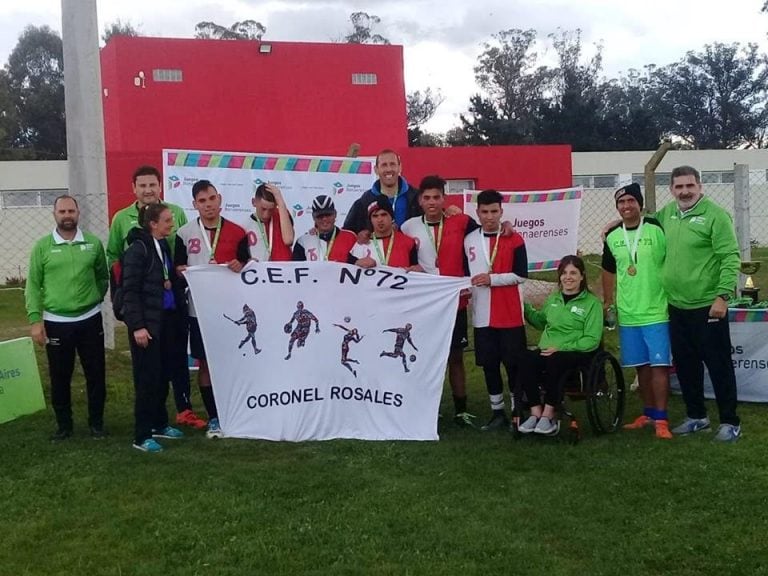 Fútbol Especial medalla de bronce