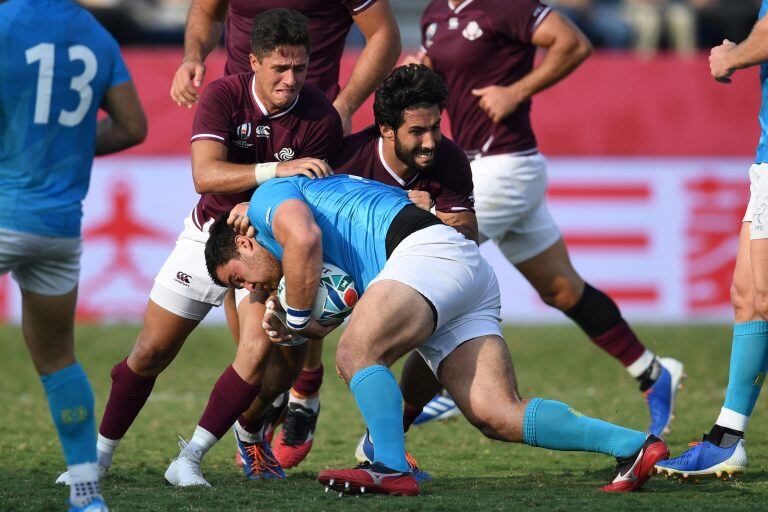 Facundo Gattas podrá volver a jugar el 21 de octubre (Foto: Charly Triballeau/AFP)