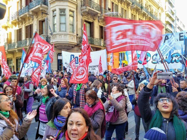 El paro en Corrientes y Córdoba. (COAD)