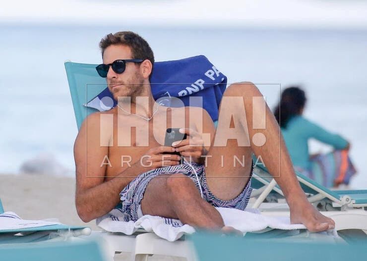 "Jujuy" Jiménez y Del Potro celebraron su primer año de novios a puro amor en Miami (Foto: Grosby Group)