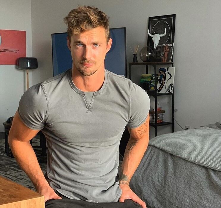 Christian Hogue, el novio modelo de María del Mar Cuello Molar (Foto: Instagram)