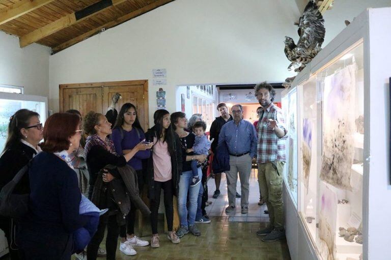 Roberto Ghezzi en El Museo Regional Municipal de El Calafate