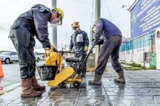 Comenzaron los trabajos de pluviales en Río Grande