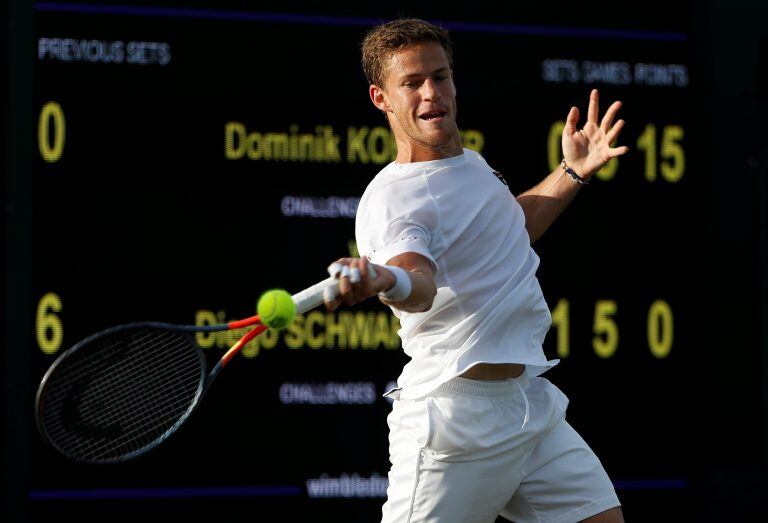 Diego Schwartzman se enfrentará en la tercera ronda ante Matteo Berretini. (AP)