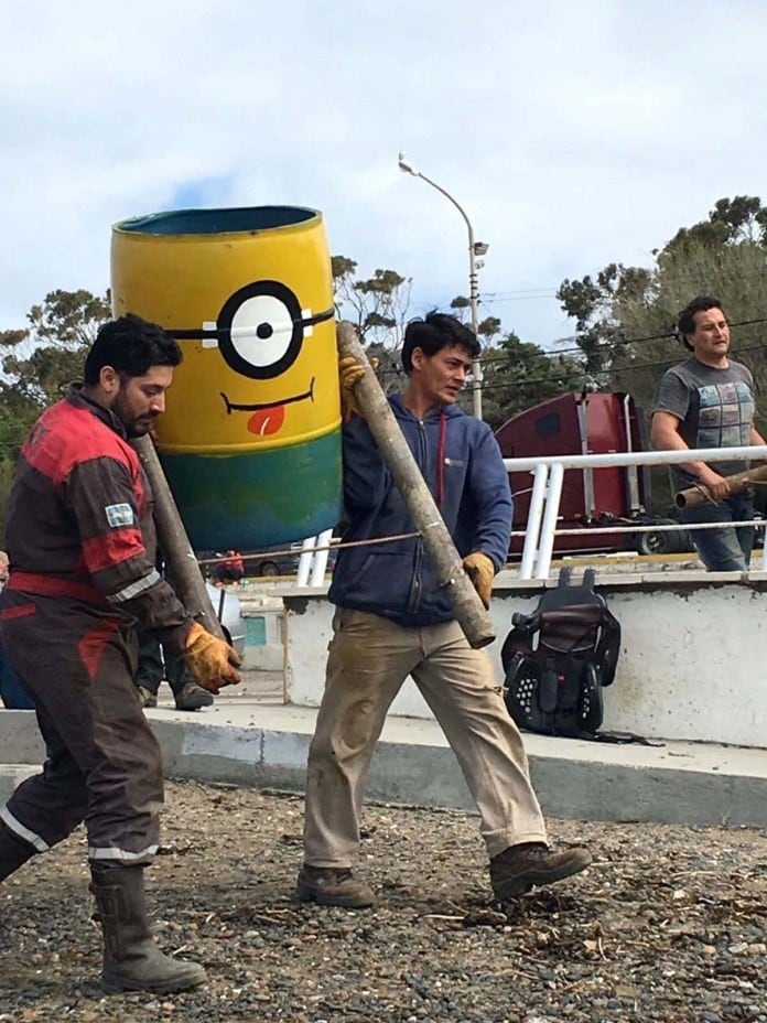 Los vecinos ayudaron a mejorar  sus lugares.