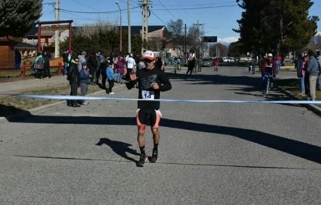 El atleta de Chubut, un orgullo.