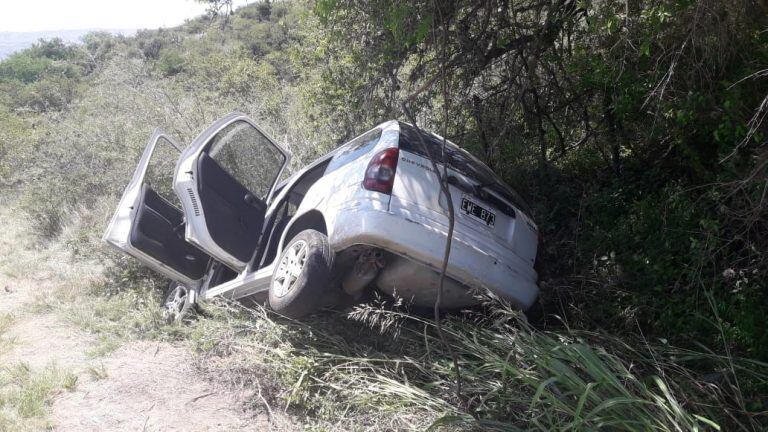 Accidente en la Cuesta del Cura