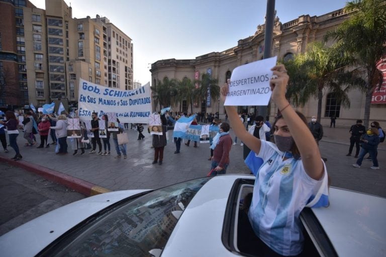 Protesta por la intervención de Vicentin