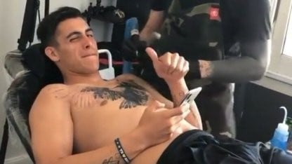 Cristian Pavón se realizó un impactante tatuaje a pocos días de jugar el Boca-River por la final de la Copa Libertadores.