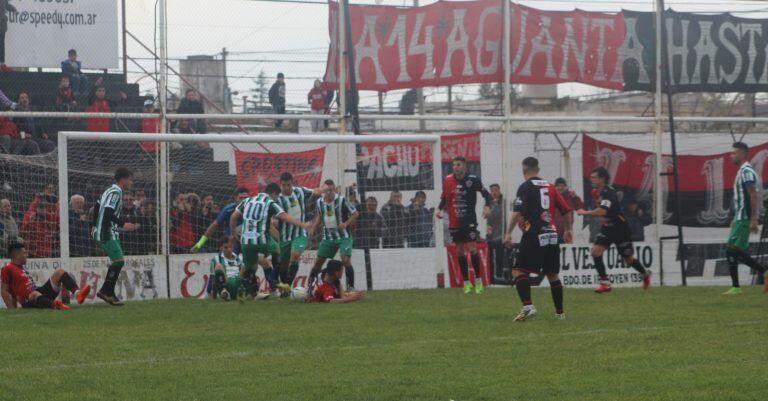 Una de las aproximaciones de Sporting en el primer tiempo