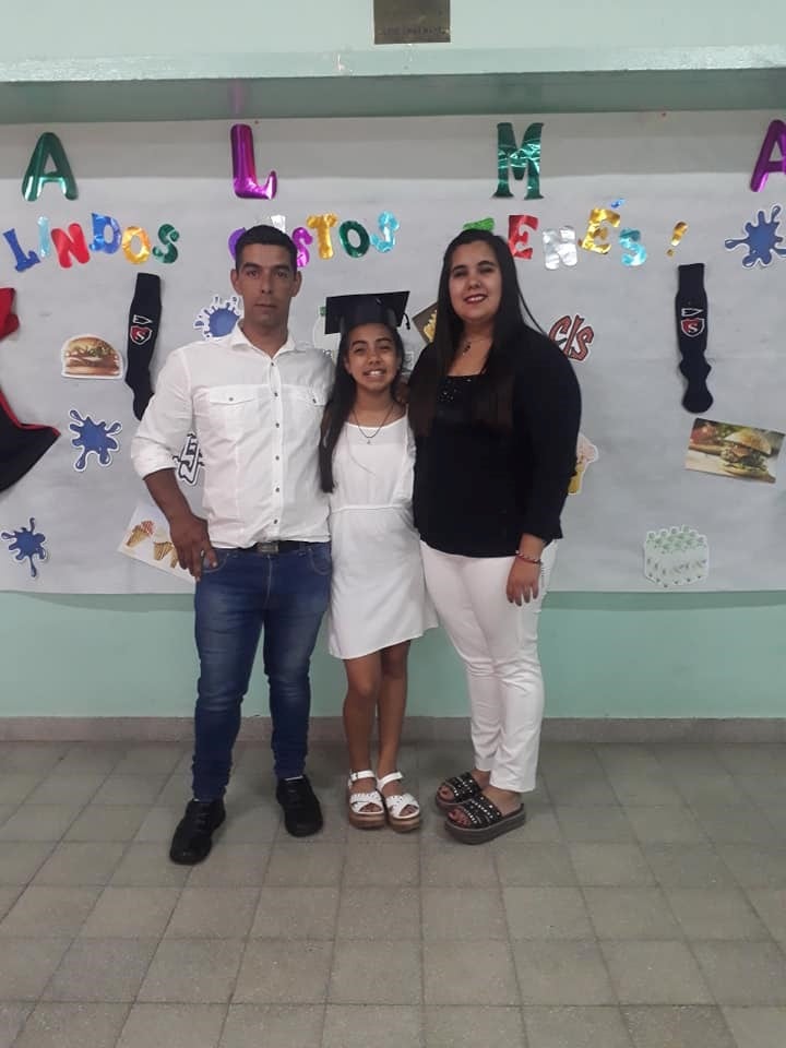 Alma y su familia