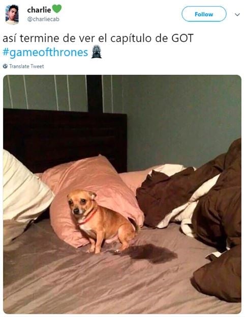 Los memes sobre el primer capítulo de la octava temporada de "Game Of Thrones" (Foto: captura Twitter)