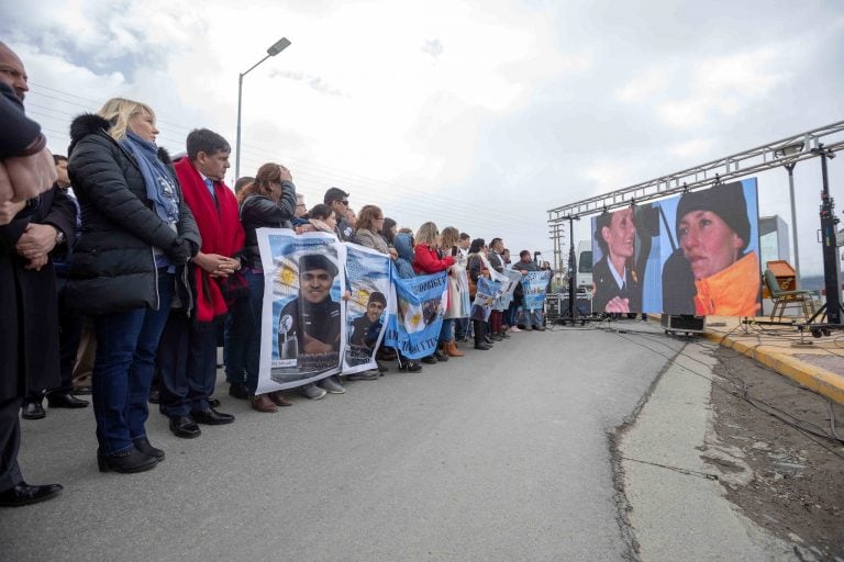 Homenaje a un año de la última zarpada del submarino A.R.A San Juan