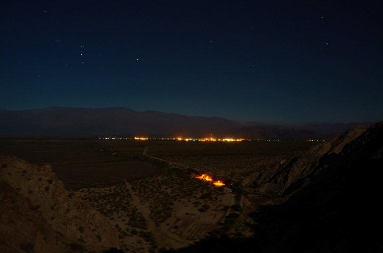 caminata a la luz de luna