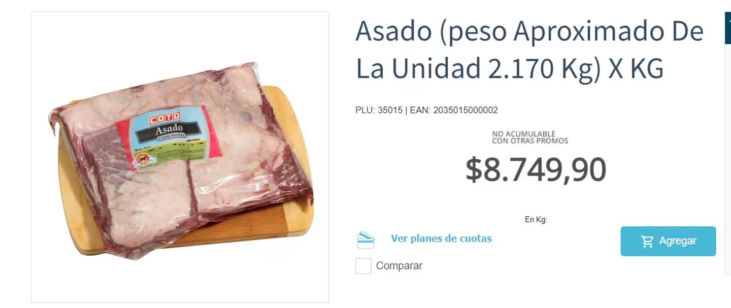 En supermercados online.