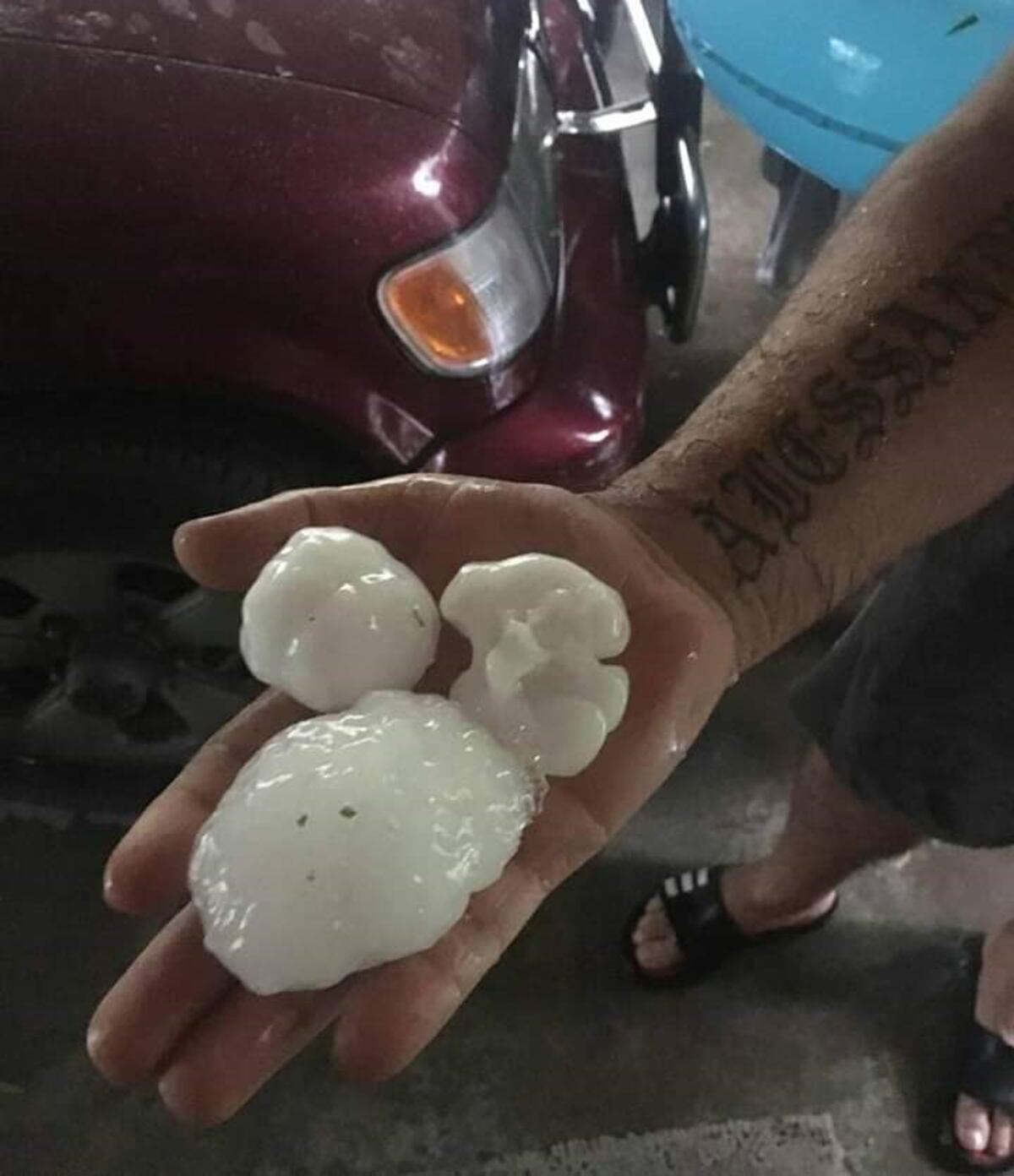 Cayó piedra en la zona sur de la ciudad de Córdoba y en varios puntos de la provincia