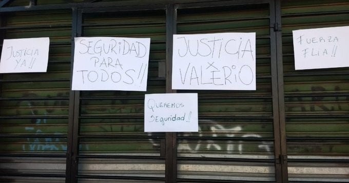 El pedido de justicia en la carnicería de Laferrere.