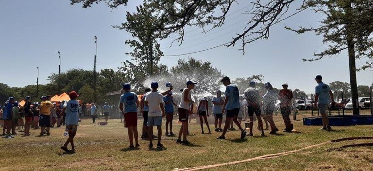 Encuentro de Bomberos Aspitantes de Arroyito en Las Varillas