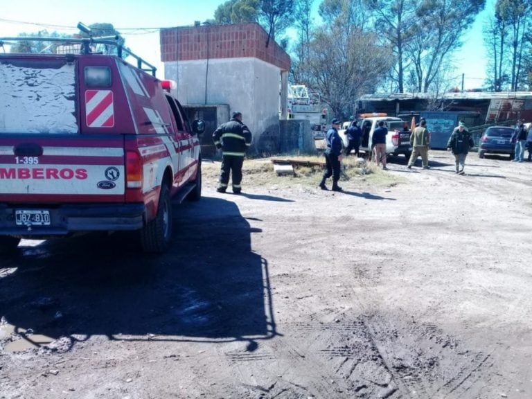 Cayó en un pozo donde están las válvulas de cierre y apertura de agua de SerBa. Foto: FM Lafinur