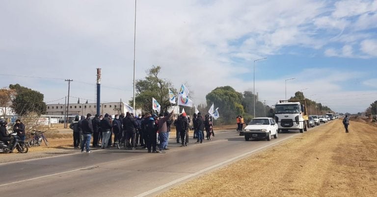 Piquetes de UTA en Córdoba.