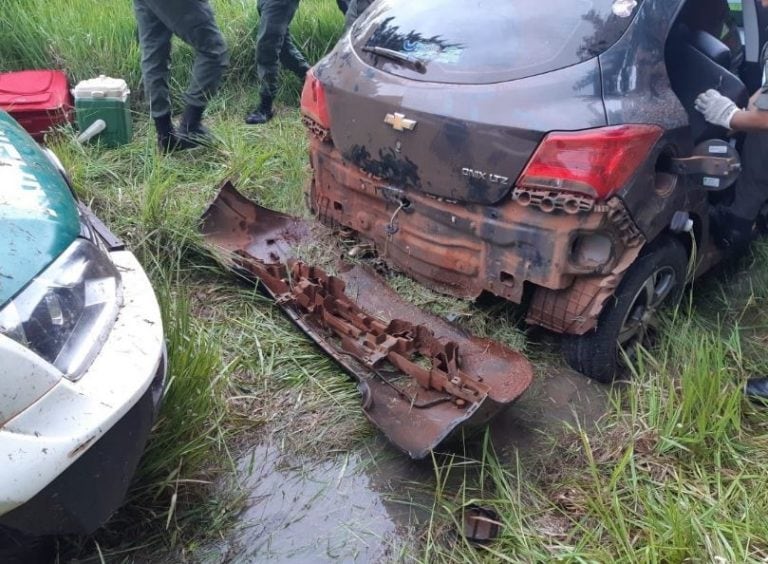 Incautaron 345 kilos de marihuana y detuvieron a tres personas en Corrientes. (Foto: Gendarmería)