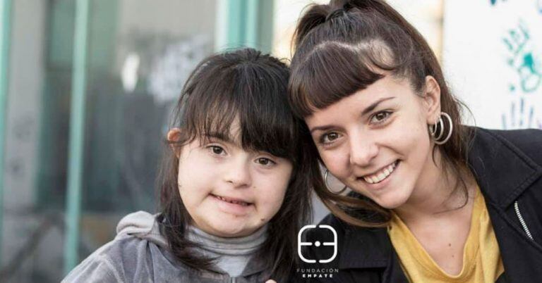 Fundación Empate y alumnos de cuarto año del Colegio Taborin realizaron un mural que abraza la inclusión.