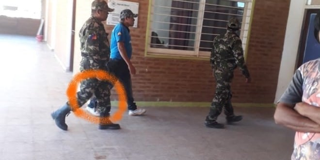 Denunciaron que integrantes de la Guardia Comunitaria Whasek del Chaco patrullaron armados un colegio de El Impenetrable.