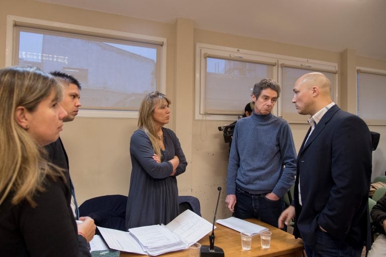 La defensa pidió la restricción de los medios en la audiencia. Foto: Marcelo Martínez