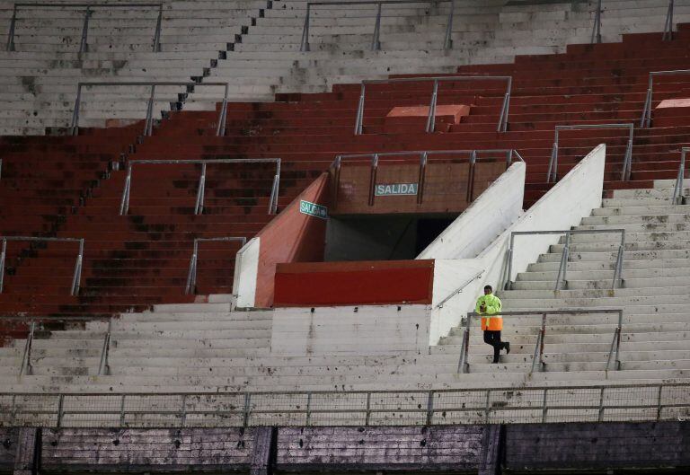 El Monumental sin público (Foto: Agustin Marcarian/REUTERS)