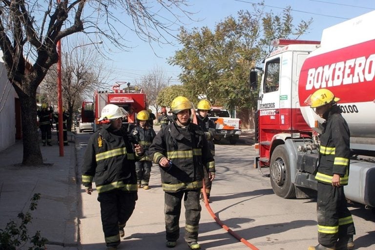 Incendio Bomberos Arroyito