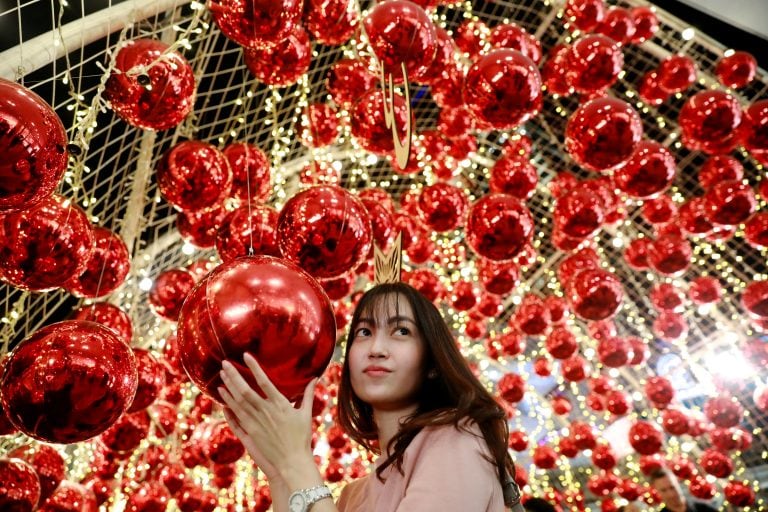 Navidad en Bangkok, Tailandia (REUTERS)