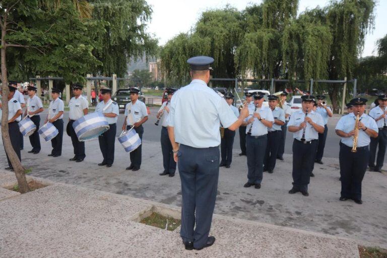 Ceremonia por la Soberanía Nacional en Carlos Paz.