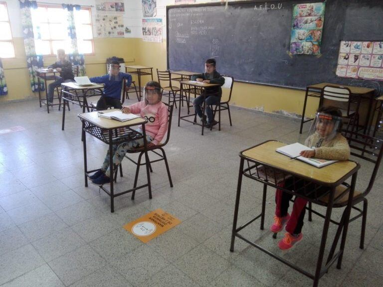 Reinicio de la escuela presencial en San Luis