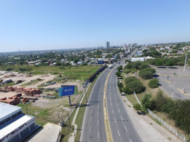 Córdoba abandonada, así se ve la ciudad desde un drone en plena cuarentena. Fuente: drone.city.cba