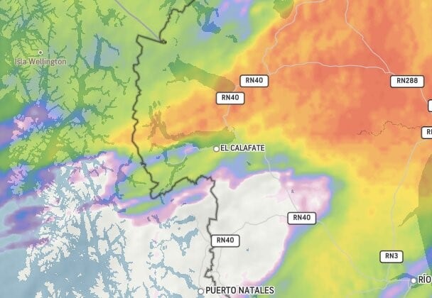 Clima en El Calafate.