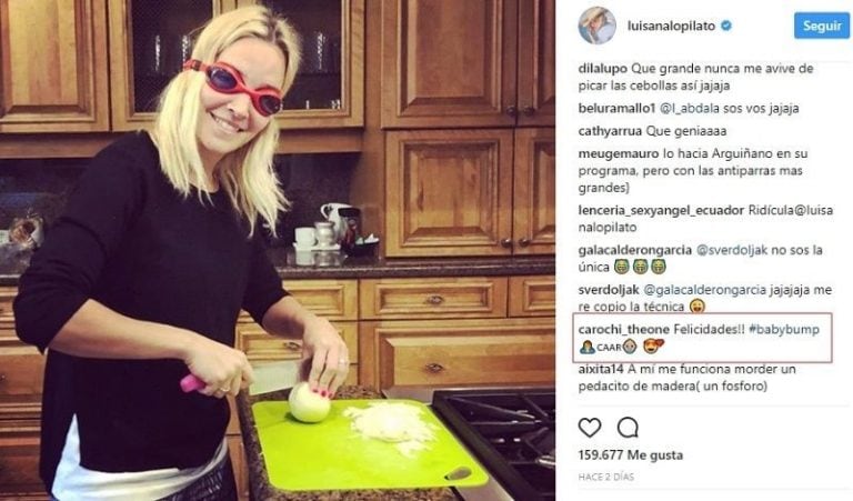 Luisana Lopilato explicó la razón por la que duerme con peluca